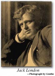 Arnold Genthe's photograph of Jack London