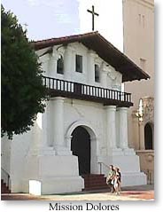 view of the Mission Dolores