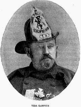 Photo of Tom Sawyer, volunteer San Francisco fireman