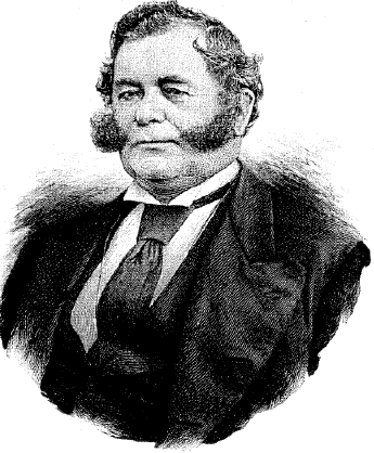 Lithograph of Gen. Vallejo