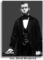 Photograph of U.S. Senator David C. Brodericks