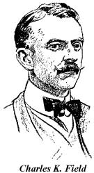 Drawing of Charles K. Field